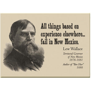 Lew Wallace Quote Magnet – Guerrilla Graphix