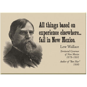 Lew Wallace Quote Magnet