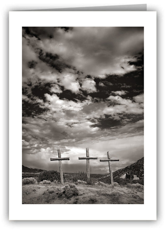 Abiquiu Crosses Greeting Card