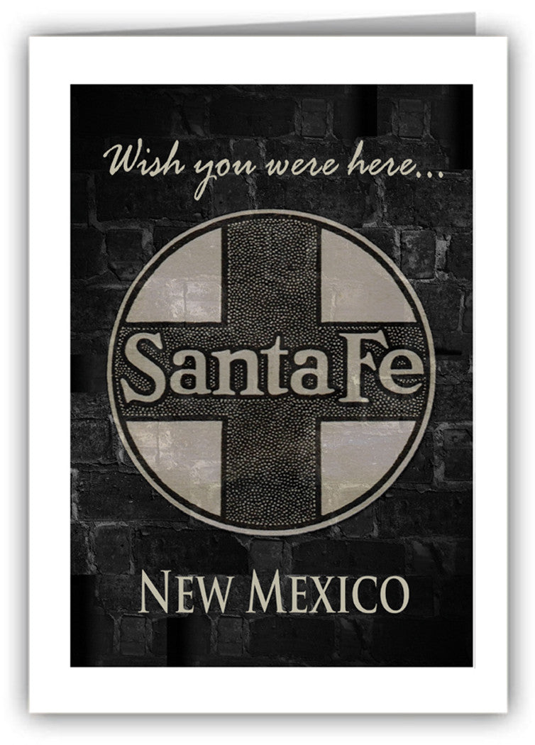 Santa Fe... Wish You Were Here Greeting Card