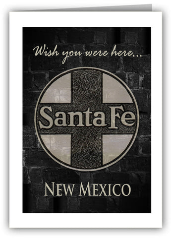 Santa Fe... Wish You Were Here Greeting Card