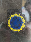 Ukraine Sunflower Clear Vinyl Sticker