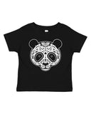 Panda Skull Kids and Toddler T-Shirt