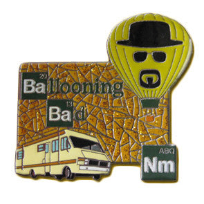 Ballooning Bad - Gold Lapel Pin