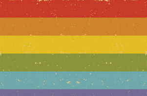 Rainbow Vintage Sticker