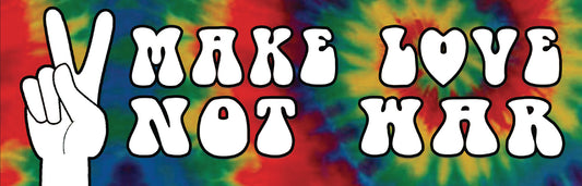 Make Love Not War | Paper Sticker | ST-3069