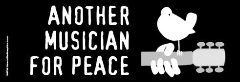 Musicians for Peace Sticker