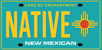 Native New Mexican Sticker