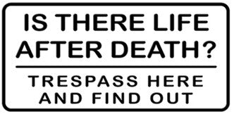 Life After Death Sticker