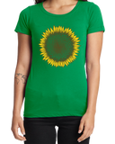 Sunflower Fibonacci Womens T-shirt