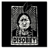 Disobey Screen Printed Tee T-shirt - Made in New Mexico