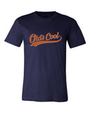 Olds Cool Oldschool T-shirt Old's Cool Navy Shirt
