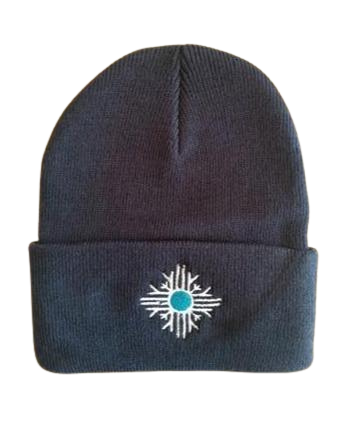 HAT-122 Snowflake Zia Embroidered Beanie