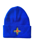 License Plate Zia Embroidered Beanie