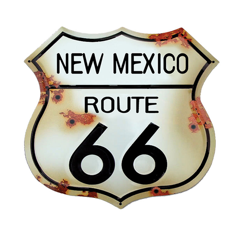 Route 66 Vinyl Sticker - New Mexico RT 66 Sticker Emblem