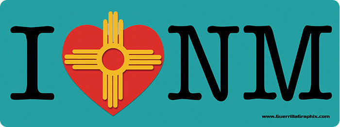 I Love NM - Vinyl Sticker