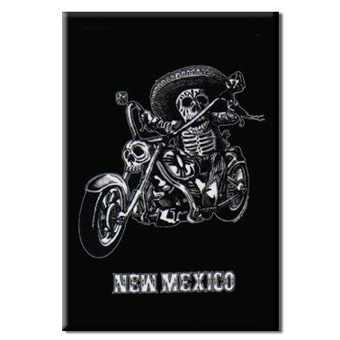 Biker Billy NM Magnet - New Mexico Giftware - Guerrilla Graphix