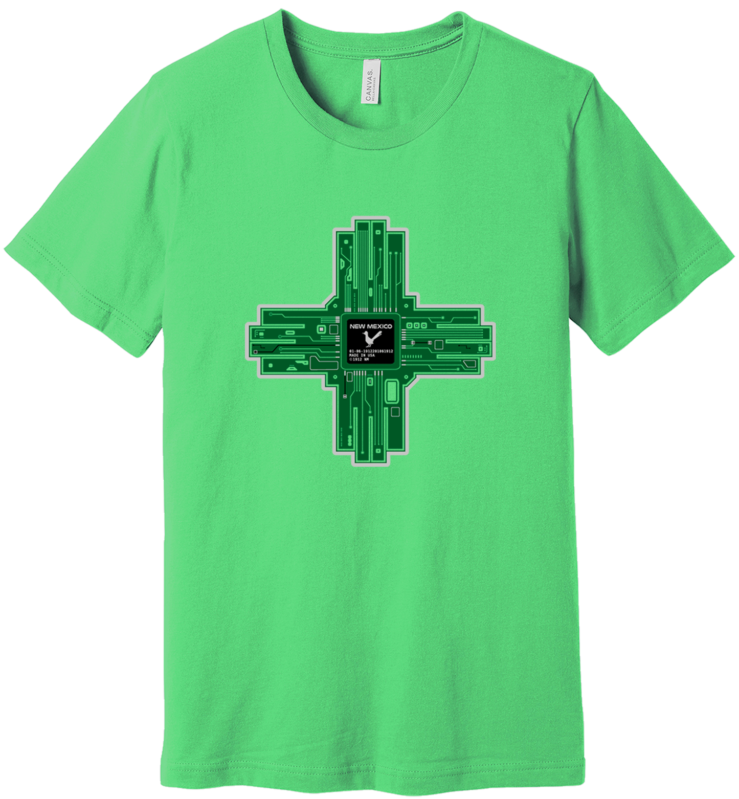 Circuit Board Zia | Unisex T-Shirt | TS-103