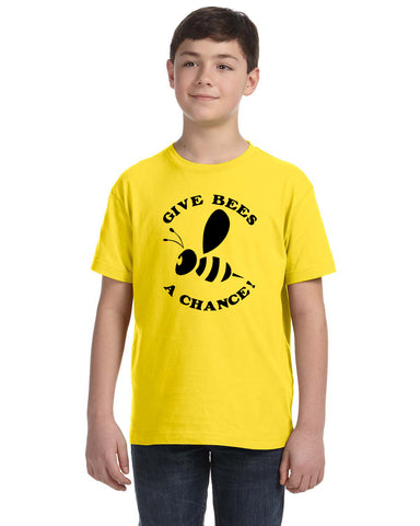 100 Give Bees A Chance! Kid's and Toddler T-Shirt