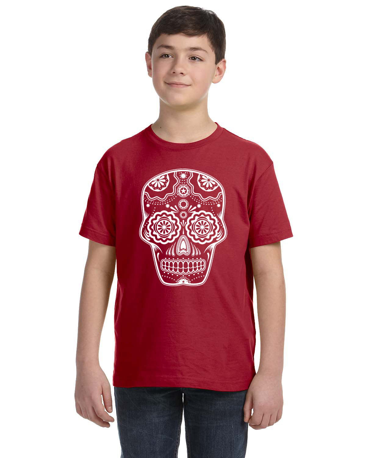 Sugar Skull | Youth Unisex T-Shirt | KID-177